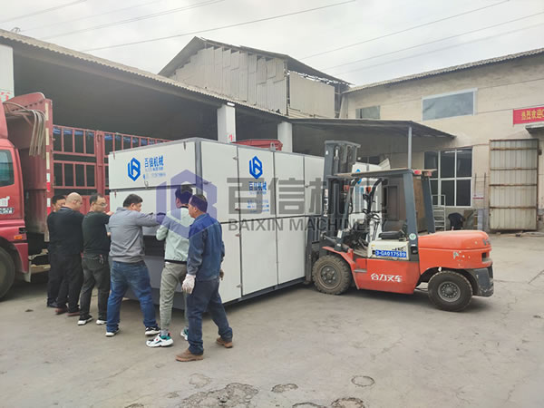 云南山藥烘干機發貨現場 云南山藥烘干機發貨現場